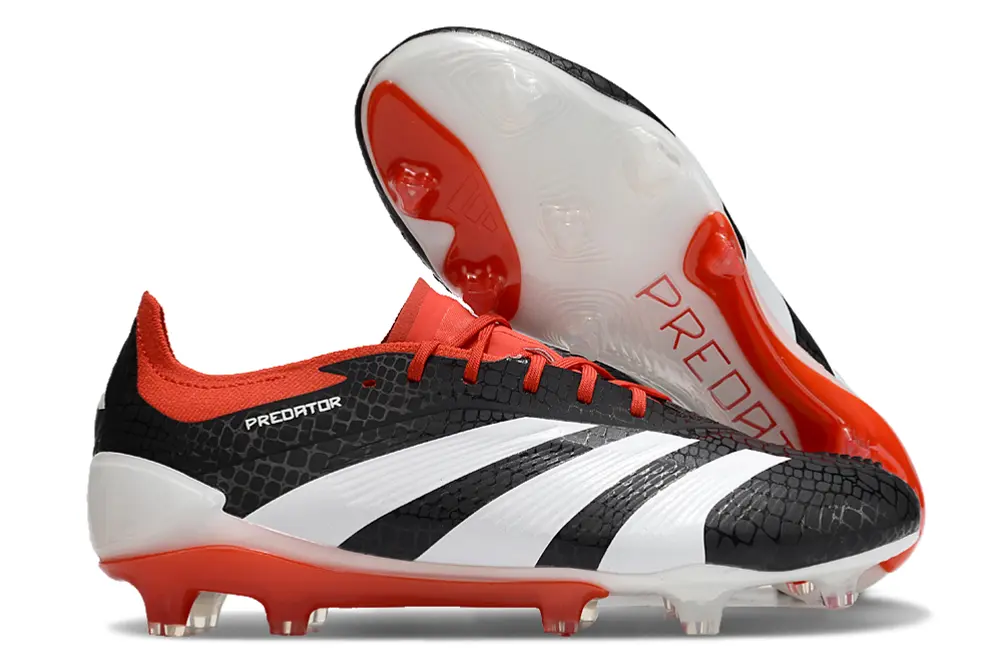 Adidas Predator Elite FG - Black/Electric Orange/White