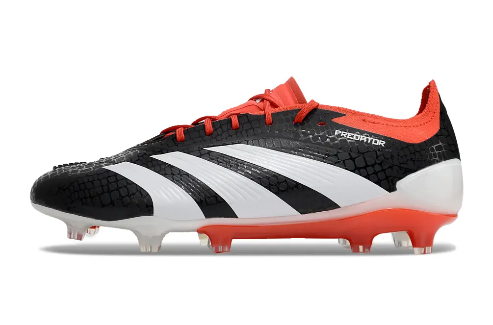 Adidas Predator Elite FG - Black/Electric Orange/White