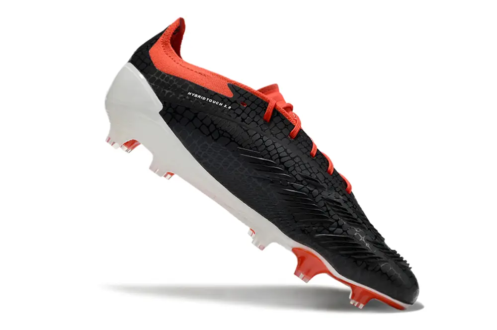Adidas Predator Elite FG - Black/Electric Orange/White