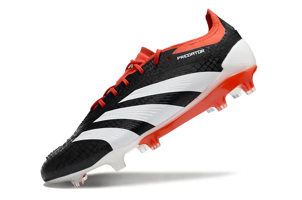 Adidas Predator Elite FG - Black/Electric Orange/White