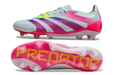 Adidas Predator Elite FG - White/Vibrant Pink/Neon Yellow