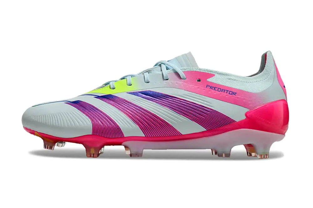 Adidas Predator Elite FG - White/Vibrant Pink/Neon Yellow