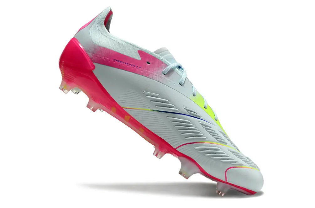 Adidas Predator Elite FG - White/Vibrant Pink/Neon Yellow