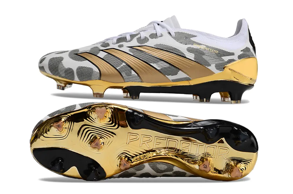Adidas Predator Elite FG - White/Elegant Gold/Sleek Black