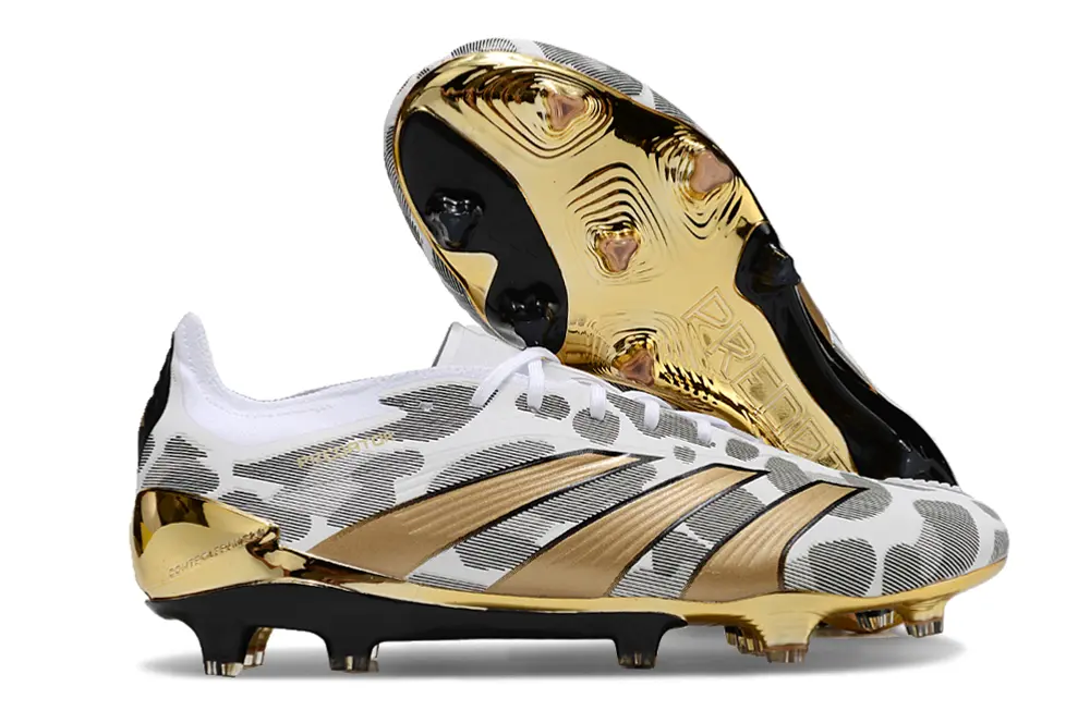 Adidas Predator Elite FG - White/Elegant Gold/Sleek Black