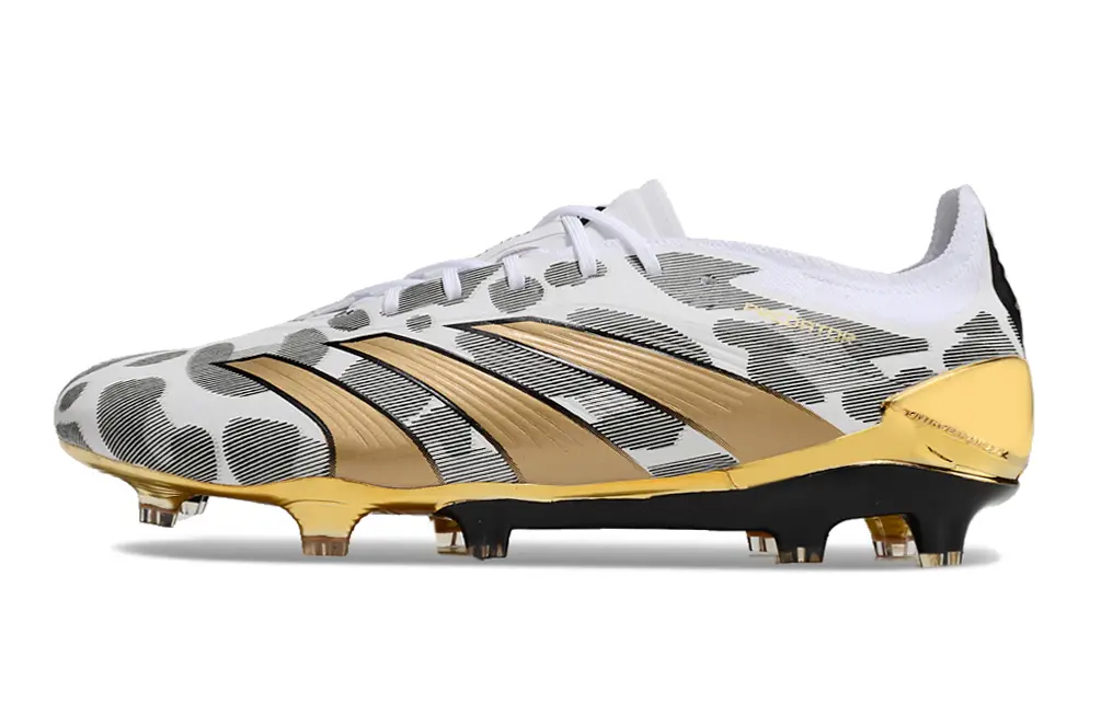 Adidas Predator Elite FG - White/Elegant Gold/Sleek Black