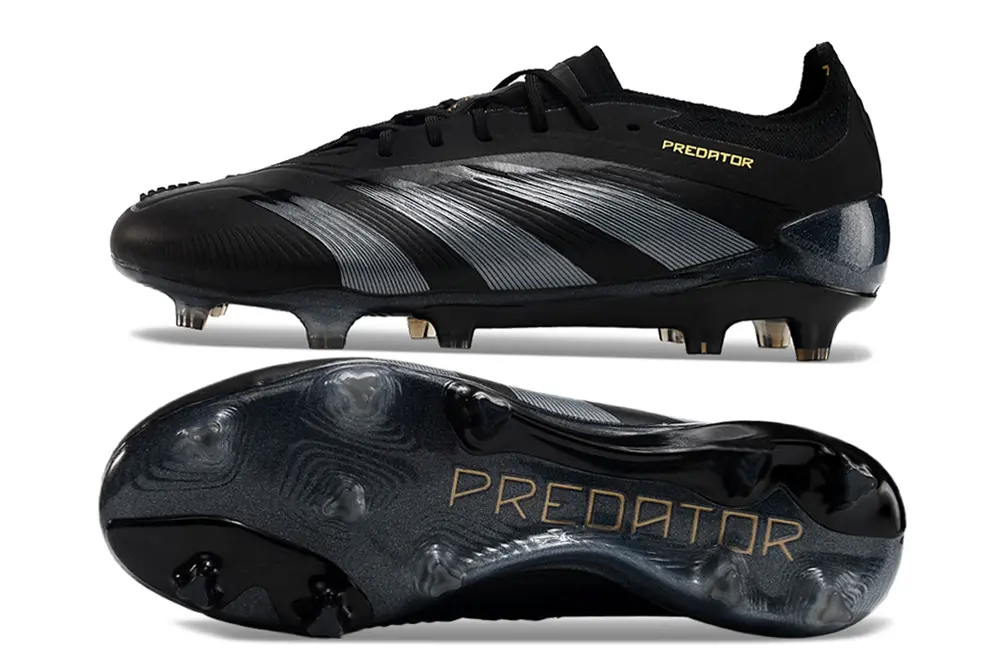 Adidas Predator Elite FG - Black/Steel Gray/Charcoal Black