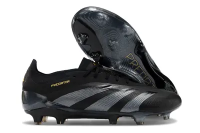 Adidas Predator Elite FG - Black/Steel Gray/Charcoal Black