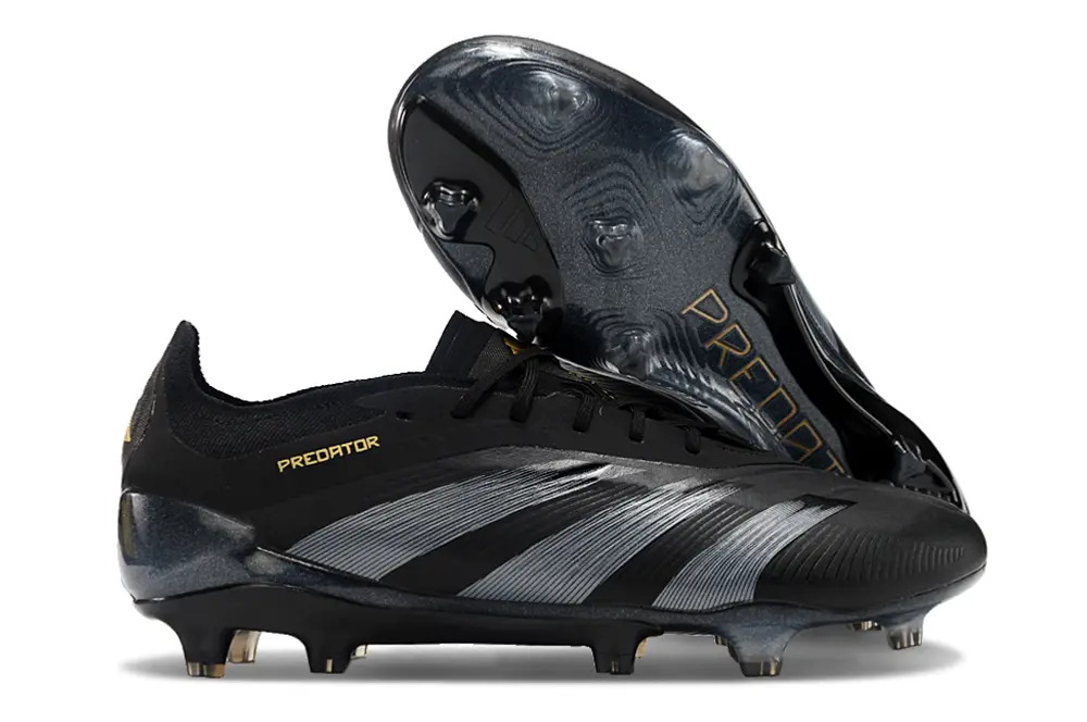 Adidas Predator Elite FG - Black/Steel Gray/Charcoal Black