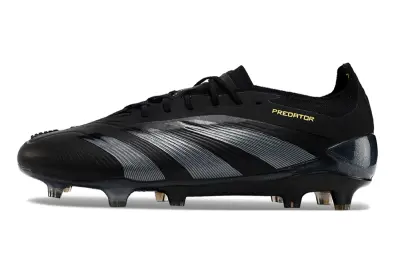 Adidas Predator Elite FG - Black/Steel Gray/Charcoal Black