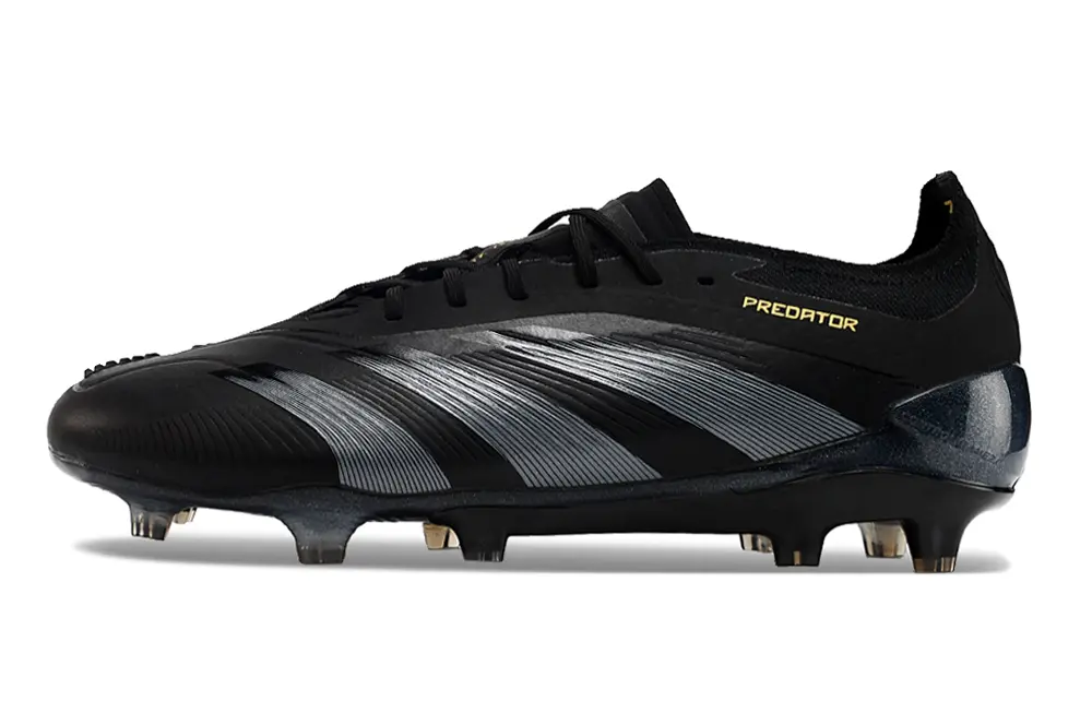 Adidas Predator Elite FG - Black/Steel Gray/Charcoal Black