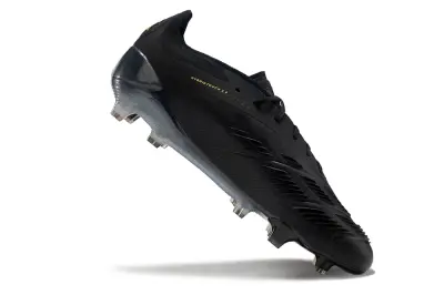 Adidas Predator Elite FG - Black/Steel Gray/Charcoal Black