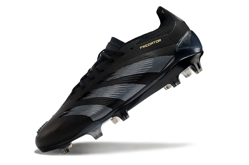 Adidas Predator Elite FG - Black/Steel Gray/Charcoal Black