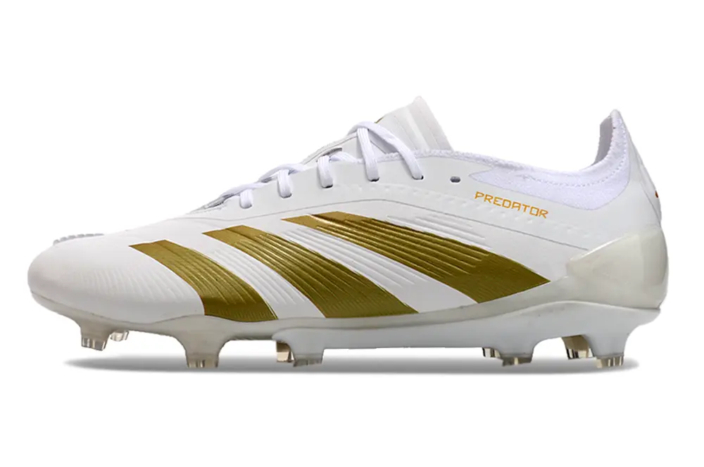 Adidas Predator Elite FG - White/Golden Highlight/White Base