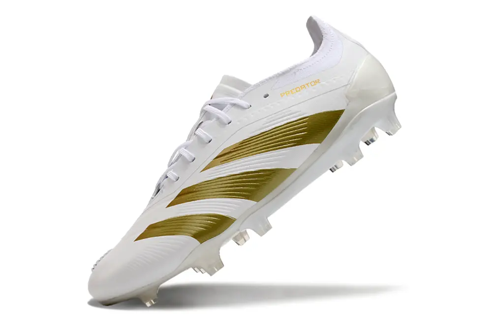 Adidas Predator Elite FG - White/Golden Highlight/White Base
