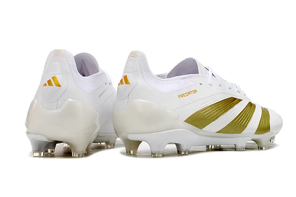 Adidas Predator Elite FG - White/Golden Highlight/White Base