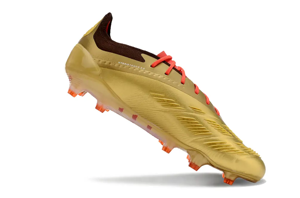 Adidas Predator Elite FG - Gold/Burnished Gold/Fiery Red