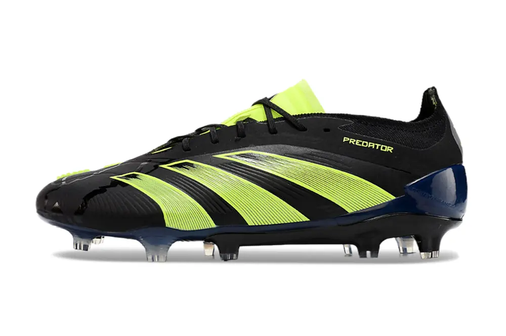 MerkyFC x Adidas Predator Elite FG - Black/Lime Burst/Night Sky