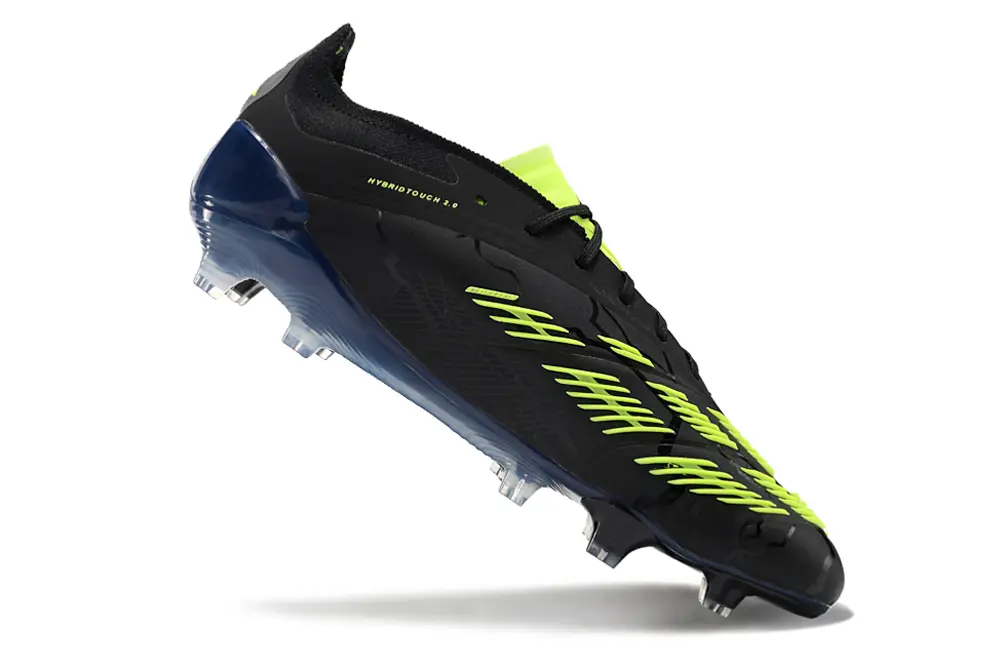 MerkyFC x Adidas Predator Elite FG - Black/Lime Burst/Night Sky