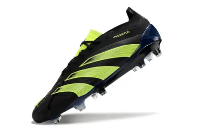 MerkyFC x Adidas Predator Elite FG - Black/Lime Burst/Night Sky