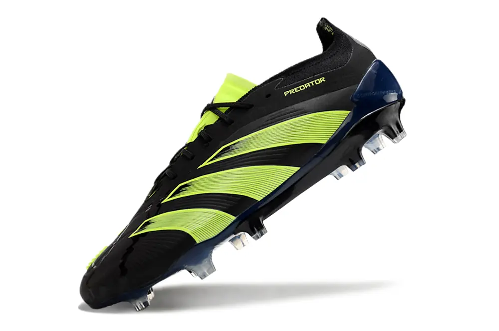MerkyFC x Adidas Predator Elite FG - Black/Lime Burst/Night Sky