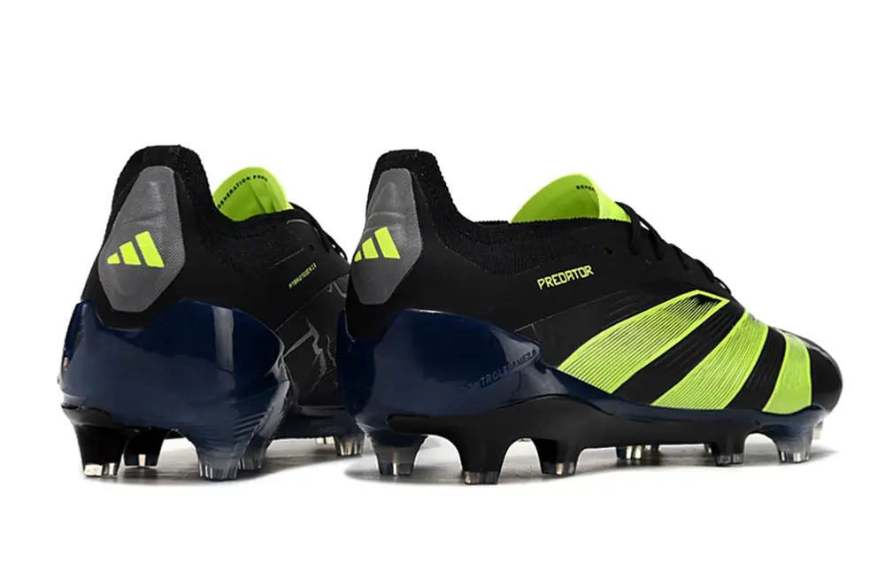 MerkyFC x Adidas Predator Elite FG - Black/Lime Burst/Night Sky