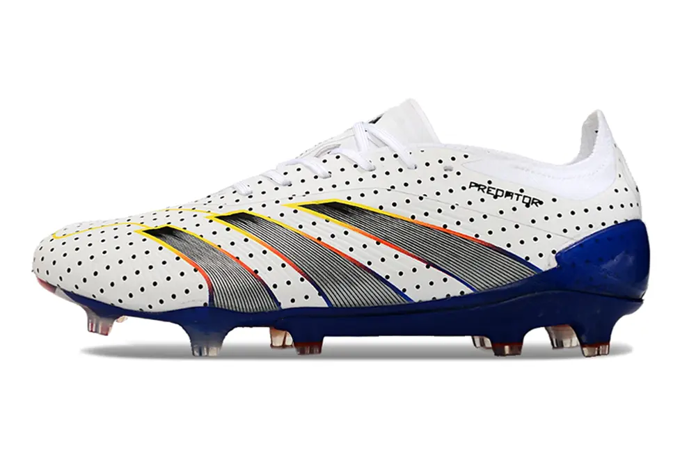 Euphoria x Adidas Predator Elite FG - White/Royal Blue/Crimson Red