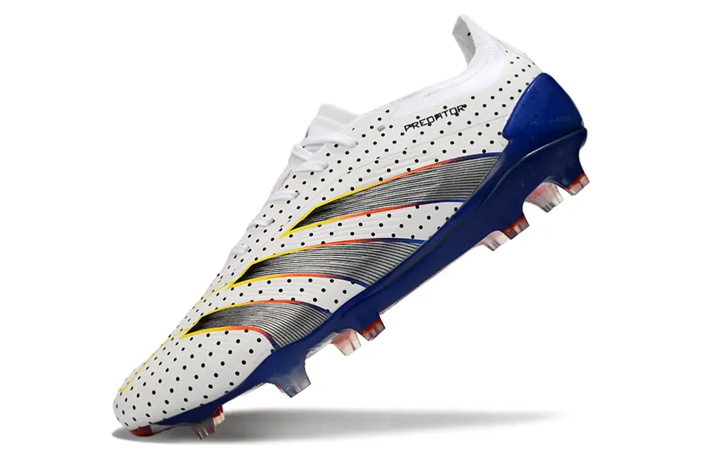 Euphoria x Adidas Predator Elite FG - White/Royal Blue/Crimson Red