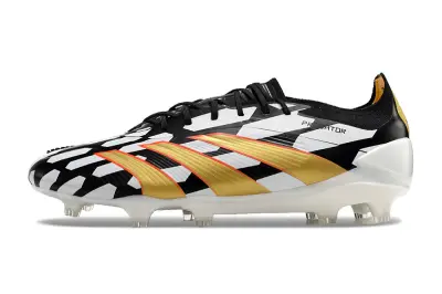 Adidas Predator Elite FG - Black/Gold/White