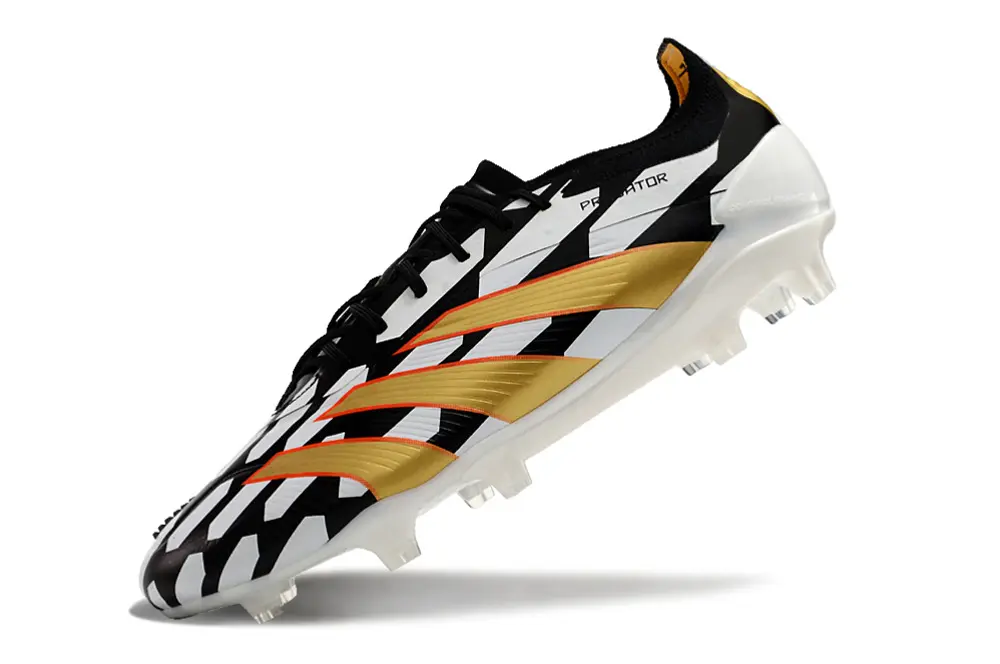 Adidas Predator Elite FG - Black/Gold/White