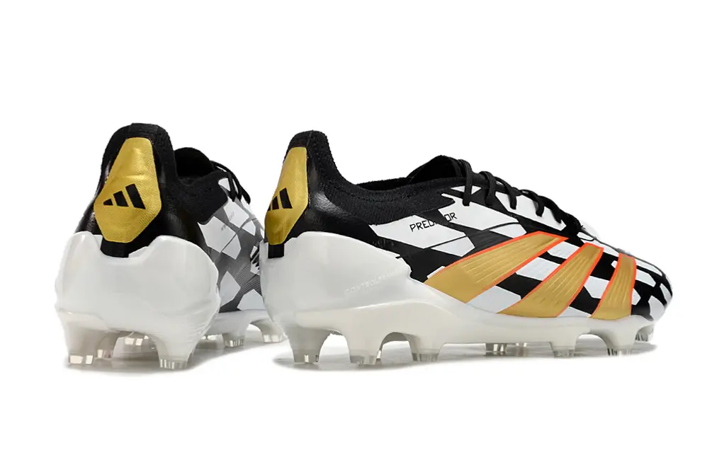 Adidas Predator Elite FG - Black/Gold/White