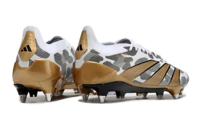 Adidas Predator 24 Elite SG - White/Gold/Black