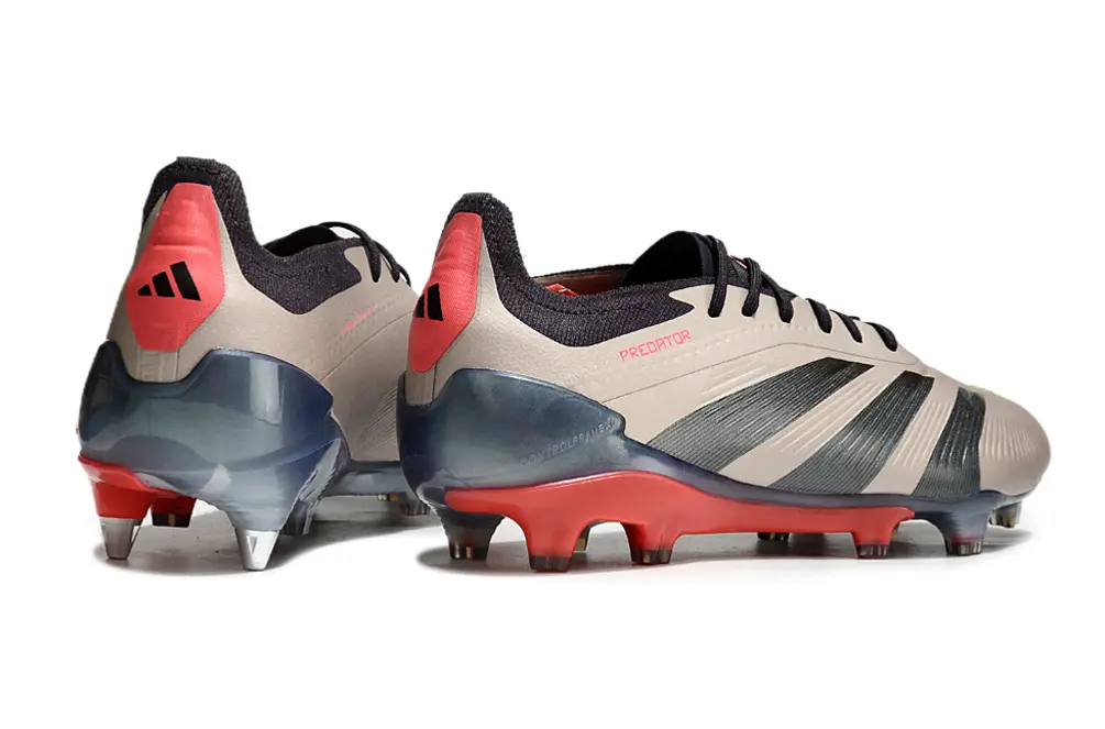 Adidas Predator 24 Elite SG - Cream/Black/Crimson