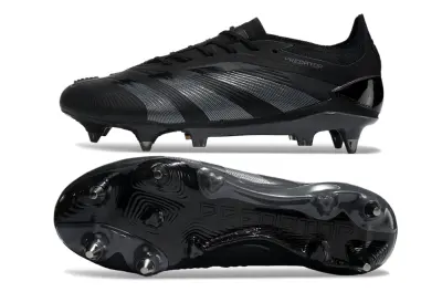 Adidas Predator 24 Elite SG - Black/Shadow Black/Ink Gray