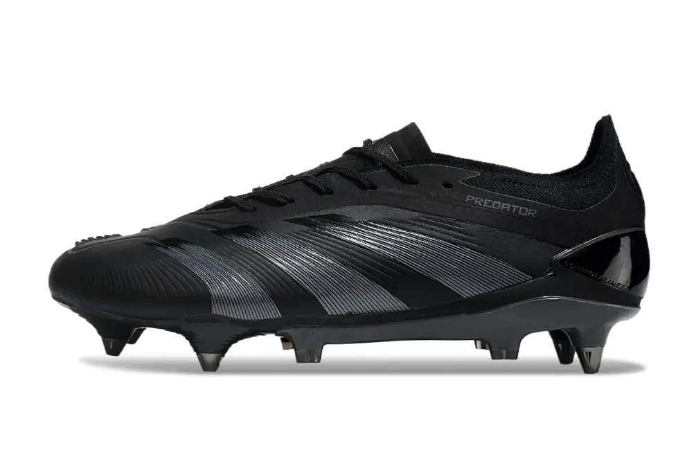 Adidas Predator 24 Elite SG - Black/Shadow Black/Ink Gray