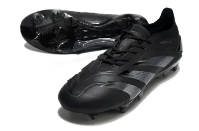 Adidas Predator 24 Elite SG - Black/Shadow Black/Ink Gray