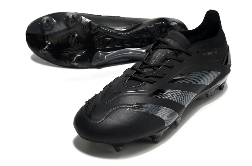 Adidas Predator 24 Elite SG - Black/Shadow Black/Ink Gray