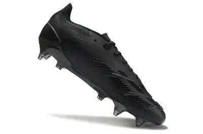 Adidas Predator 24 Elite SG - Black/Midnight Grey/Gold
