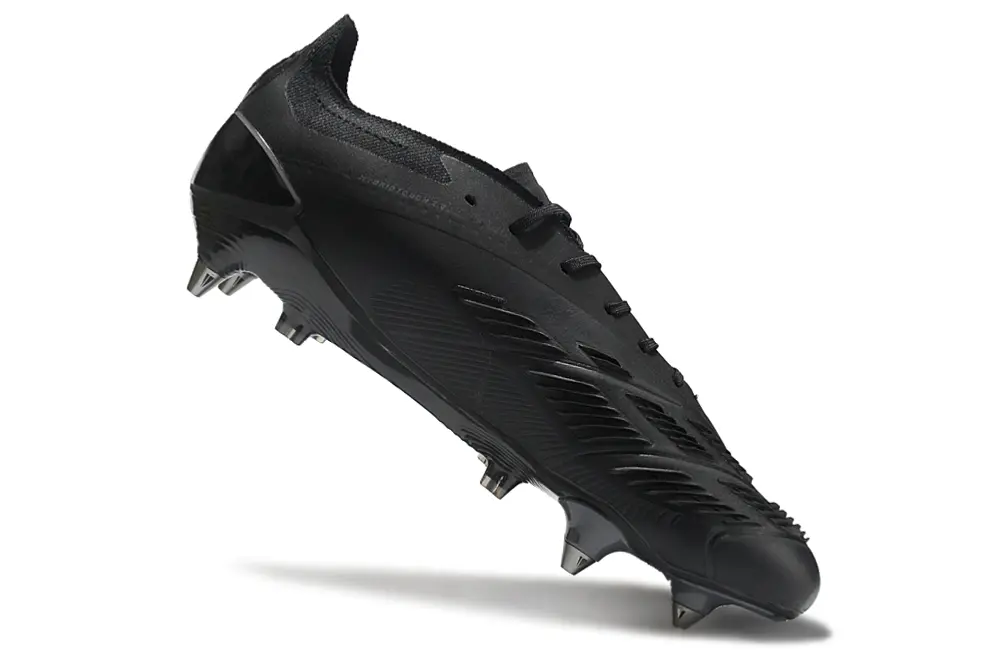 Adidas Predator 24 Elite SG - Black/Midnight Grey/Gold