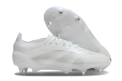 Adidas Predator 24 Elite SG - White/Iridescent White/Glacial White