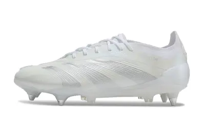 Adidas Predator 24 Elite SG - White/Iridescent White/Glacial White