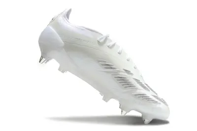 Adidas Predator 24 Elite SG - White/Iridescent White/Glacial White