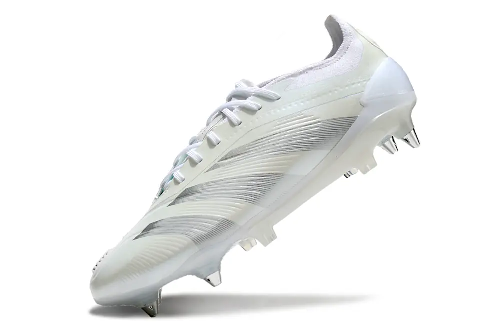 Adidas Predator 24 Elite SG - White/Iridescent White/Glacial White