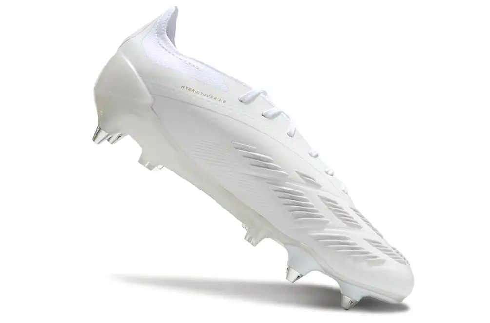 Adidas Predator 24 Elite SG - White/Bright Gold/Metallic White