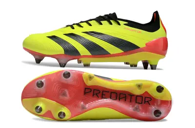 Adidas Predator 24 Elite SG - Yellow/Black/Red