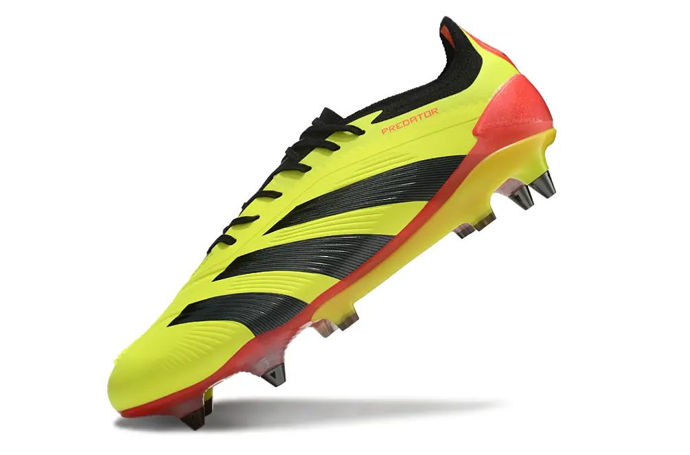 Adidas Predator 24 Elite SG - Yellow/Black/Red