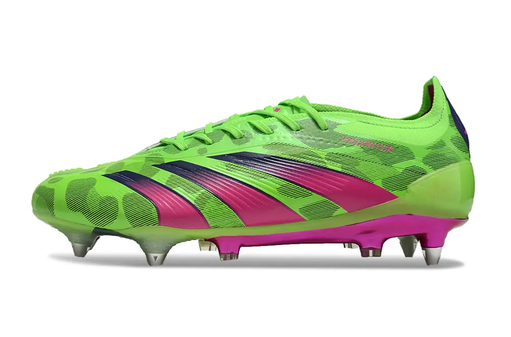 Adidas Predator 24 Elite SG - Green/Vibrant Green/Fuchsia Pink