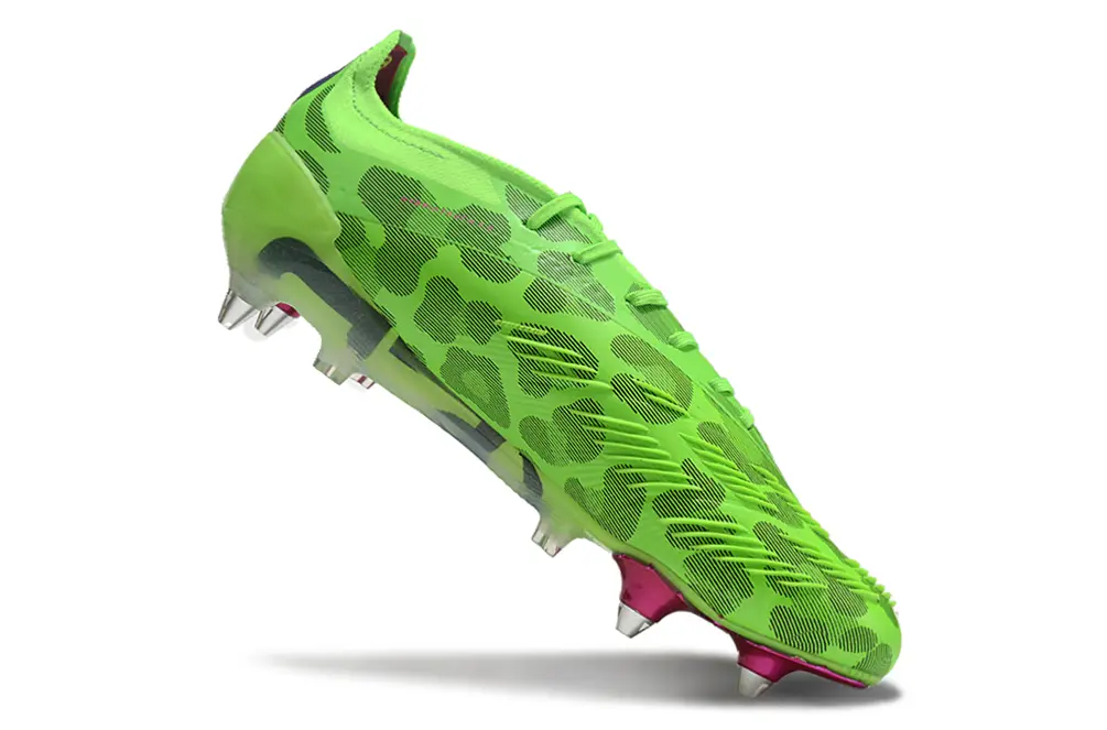 Adidas Predator 24 Elite SG - Green/Vibrant Green/Fuchsia Pink