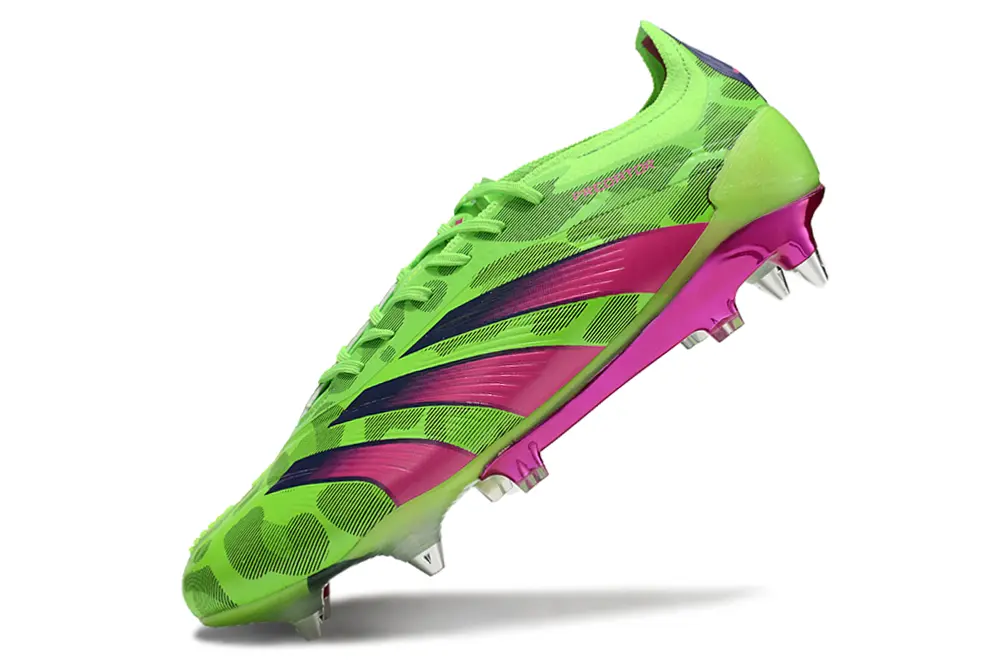 Adidas Predator 24 Elite SG - Green/Vibrant Green/Fuchsia Pink