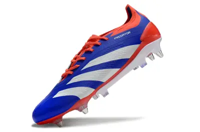 Adidas Predator 24 Elite SG - Blue/Fiery Red/White